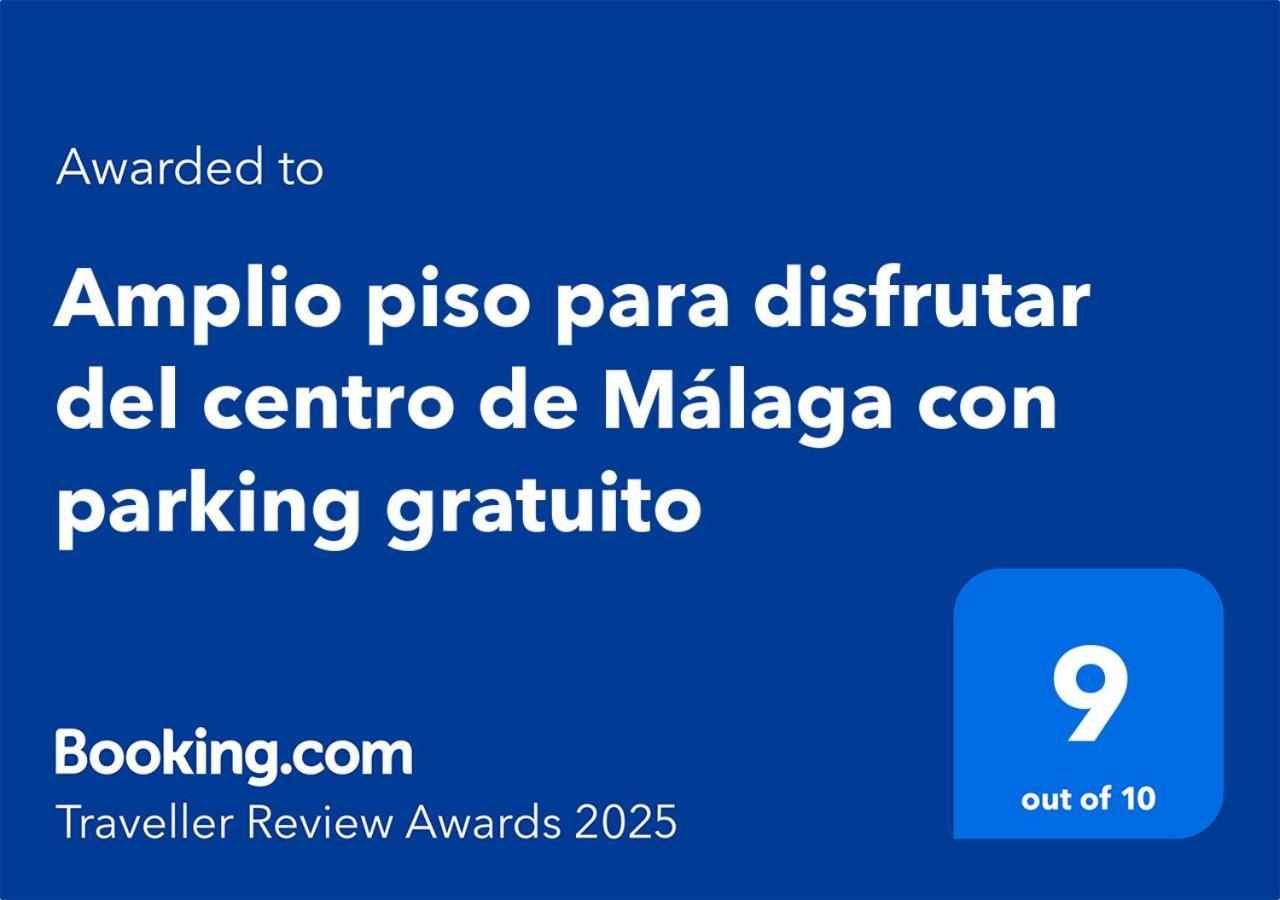Amplio Piso Para Disfrutar Del Centro De Malaga Con Parking Gratuito 外观 照片
